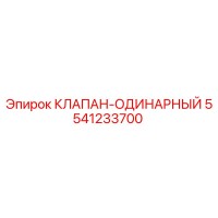5541233700 КЛАПАН-ОДИНАРНЫЙ Epiroc