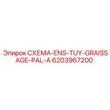 6203967200 СХЕМА-ENS-TUY-GRAISSAGE-PAL-A Epiroc