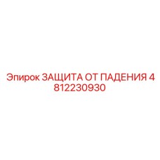 4812230930 ЗАЩИТА ОТ ПАДЕНИЯ Epiroc