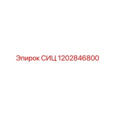 1202846800 СИЦ - Epiroc