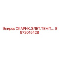 8973015429 СКАРИК.ЭЛЕТ.ТЕМП.… Epiroc