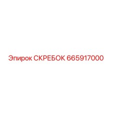 665917000 СКРЕБОК Epiroc