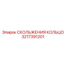 3217391201 СКОЛЬЖЕНИЯ КОЛЬЦО Epiroc
