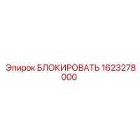 1623278000 БЛОКИРОВАТЬ Epiroc