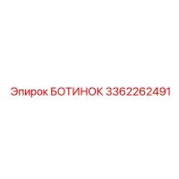 3362262491 БОТИНОК Epiroc