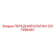 3217996461 ПЕРЕДНИЙ КЛАПАН Epiroc