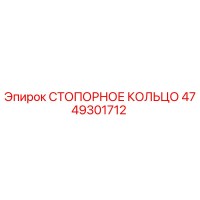 4749301712 СТОПОРНОЕ КОЛЬЦО Epiroc