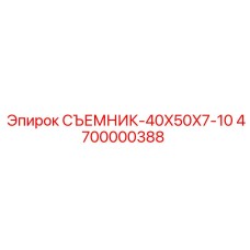 4700000388 СЪЕМНИК-40X50X7-10 Epiroc