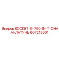 607215501 SOCKET-G-750-IN-T-CHAM-ЛАТУНЬ Epiroc