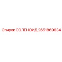 2651869634 СОЛЕНОИД Epiroc