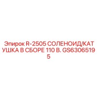 GS63065195 Соленоид/катушка в сборе 110В R-2505 Эпирок (Epiroc)