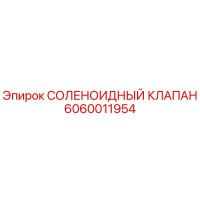 6060011954 СОЛЕНОИДНЫЙ КЛАПАН Epiroc