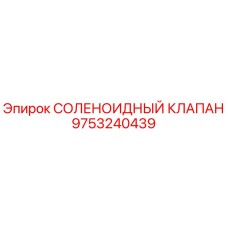 9753240439 СОЛЕНОИДНЫЙ КЛАПАН Epiroc