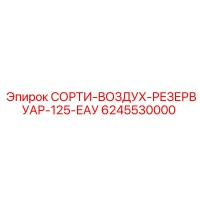 6245530000 СОРТИ-ВОЗДУХ-РЕЗЕРВУАР-125-ЕАУ Epiroc