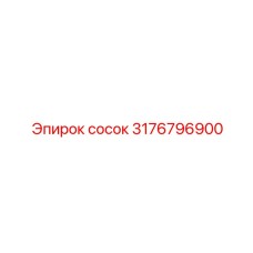 3176796900 сосок Epiroc