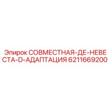 6211669200 СОВМЕСТНАЯ-ДЕ-НЕВЕСТА-D-АДАПТАЦИЯ Epiroc
