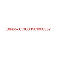1901000352 СОЮЗ Epiroc