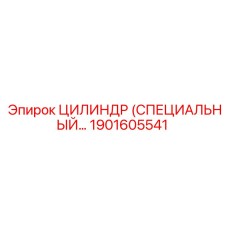 1901605541 ЦИЛИНДР СПЕЦИАЛЬНЫЙ Epiroc