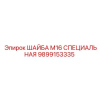 9899153335 ШАЙБА М16 СПЕЦИАЛЬНАЯ Epiroc