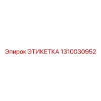 1310030952 ЭТИКЕТКА Epiroc