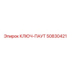 50830421 КЛЮЧ-ПАУТ Epiroc