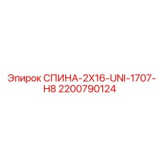 2200790124 СПИНА-2X16-UNI-1707-H8 Epiroc