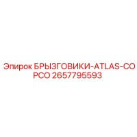 2657795593 БРЫЗГОВИКИ-ATLAS-COPCO Epiroc