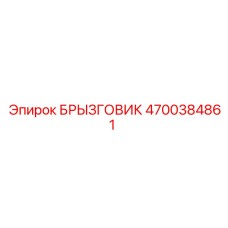 4700384861 БРЫЗГОВИК Epiroc