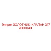 3177000040 ЗОЛОТНИК-КЛАПАН Epiroc