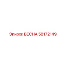 58172149 ВЕСНА Epiroc