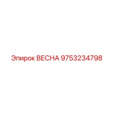 9753234798 ВЕСНА Epiroc