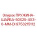 9753215112 Пружинная шайба 50x25x4x3.0 мм DI Epiroc