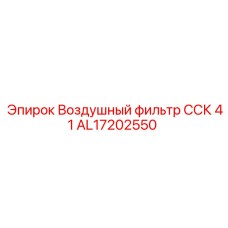 AL17202550 Воздушный фильтр ССК 41 - Epiroc