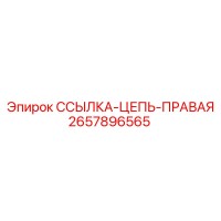 2657896565 ССЫЛКА-ЦЕПЬ-ПРАВАЯ Epiroc