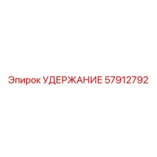 57912792 УДЕРЖАНИЕ Epiroc