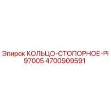 4700909591 КОЛЬЦО-СТОПОРНОЕ-PI97005 Epiroc