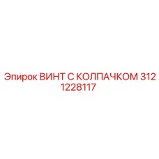 Коррозионностойкий винт 3121228117 Epiroc с защитным элементом