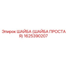 1625390207 ШАЙБА (ШАЙБА ПРОСТАЯ) Epiroc
