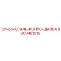 9900481219 СТАЛЬ-КОНУС-ШАЙБА Epiroc