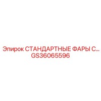 GS36065596 СТАНДАРТНЫЕ ФАРЫ С Epiroc