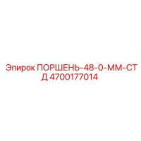 4700177014 ПОРШЕНЬ-48-0-ММ-СТД Epiroc
