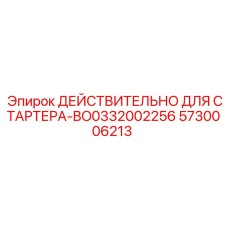 5730006213 ДЕЙСТВИТЕЛЬНО ДЛЯ СТАРТЕРА-BO0332002256 Epiroc