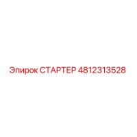 4812313528 СТАРТЕР Epiroc