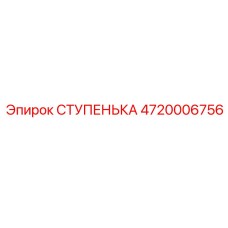 4720006756 СТУПЕНЬКА Epiroc