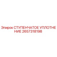 2657318198 СТУПЕНЧАТОЕ УПЛОТНЕНИЕ Epiroc