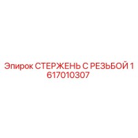 1617010307 СТЕРЖЕНЬ С РЕЗЬБОЙ Epiroc