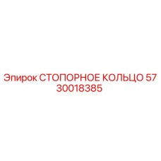 5730018385 СТОПОРНОЕ КОЛЬЦО Epiroc