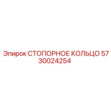 5730024254 СТОПОРНОЕ КОЛЬЦО Epiroc