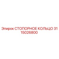 3115026800 СТОПОРНОЕ КОЛЬЦО Эпирок