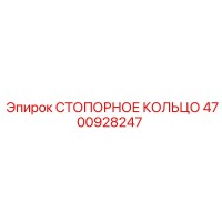 4700928247 СТОПОРНОЕ КОЛЬЦО Epiroc